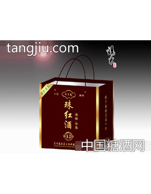 鸿韵江南手提袋