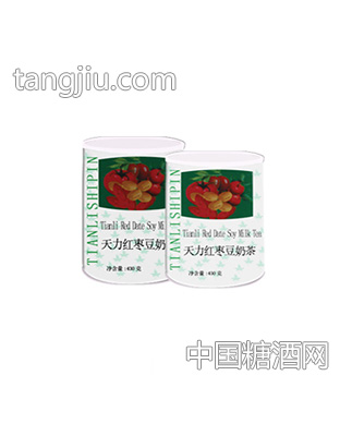 天力红枣豆奶茶
