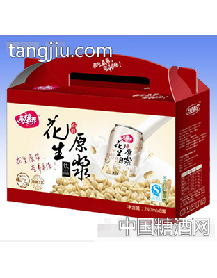 多焙养花生原浆饮品240mlx8罐