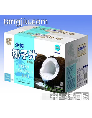 多焙养生榨椰子汁500ml外箱