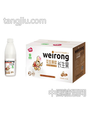 多焙养花生原浆植物蛋白饮料1LX8