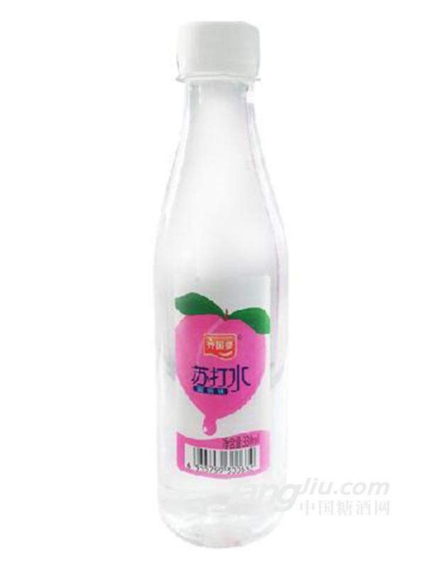 齐国参蜜桃味苏打水330ml