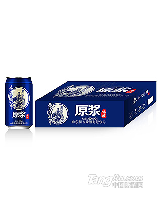 泰山大将军原浆啤酒 330ml