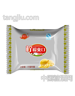 益东成柠檬爽口蛋糕散装称重