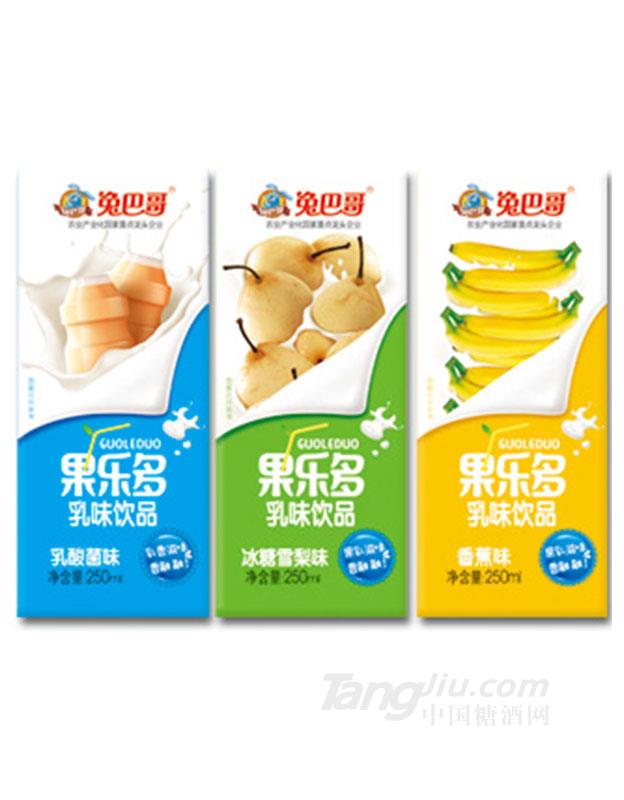 兔巴哥果乐多饮品