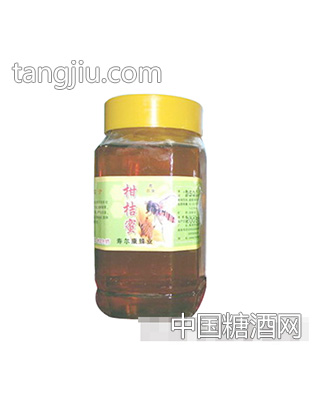 寿尔康天然蜂蜜柑桔蜜750克