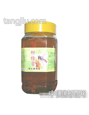 寿尔康天然蜂蜜柑桔蜜1000g