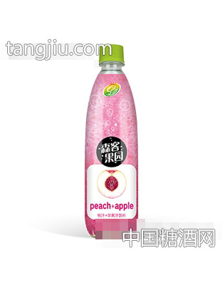 森客果园桃汁+苹果汁480ml