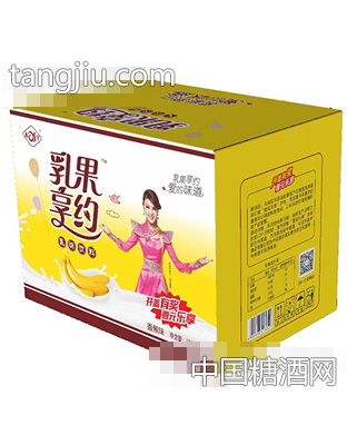 乳果享约乳味饮料香蕉味500mlx15