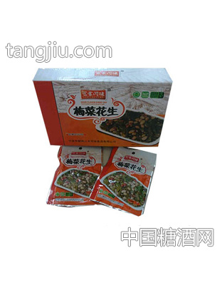 三丰可味80克梅菜花生箱袋装