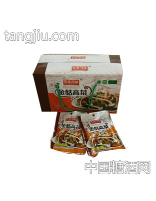 三丰可味新品80克金菇高菜箱袋装