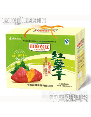 山歌农庄红薯干800g