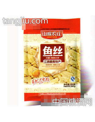 山歌农庄鱼丝390g