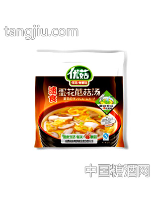 蛋花蘑菇汤