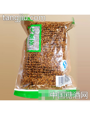 大麦茶背面