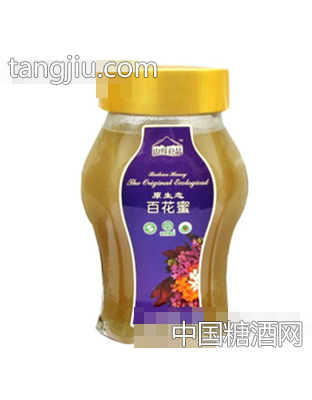 鹿角蜂508克百花蜜