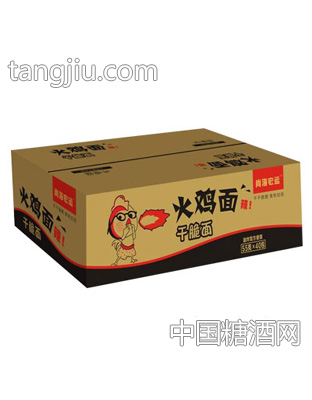 尚海宏运火鸡面干脆面55gX40包