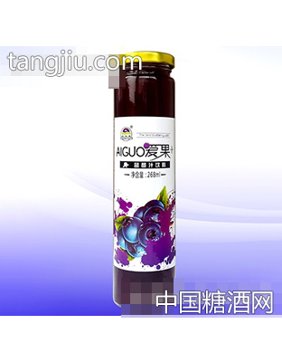 爱果蓝莓汁268ml