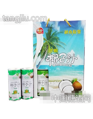 祥伦生榨椰子汁（手提袋）