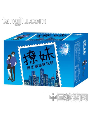 祥伦撩妹维生素果味饮料箱