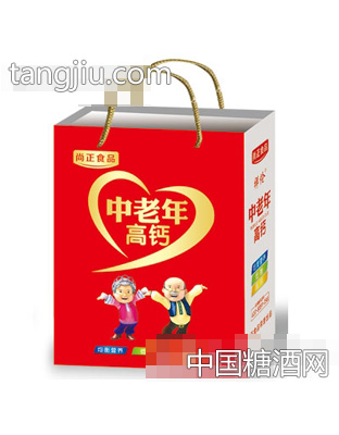 尚正食品中老年高钙奶礼盒