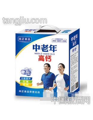 尚正食品中老年高钙奶240mlx12罐