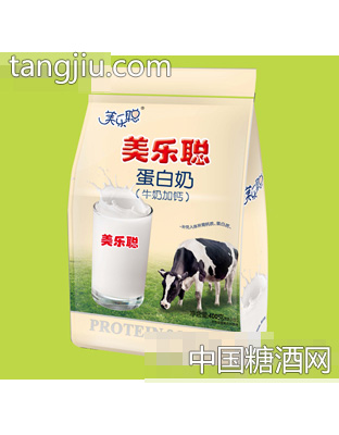 美乐聪牛奶加钙蛋白奶400g