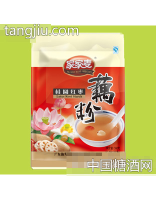 家家麦桂圆红枣藕粉568g