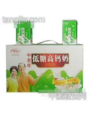 睿田中老年低糖高钙奶手提礼箱