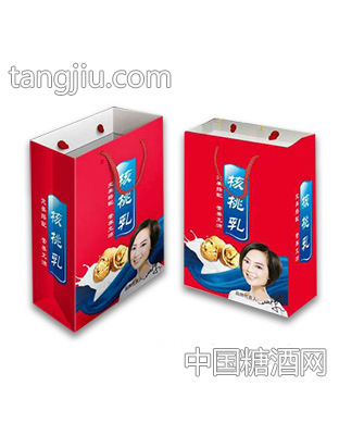 六沃核桃乳手提袋装