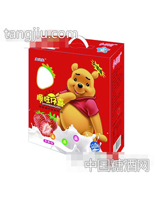 麦润宝营养果汁酸奶饮品草莓味