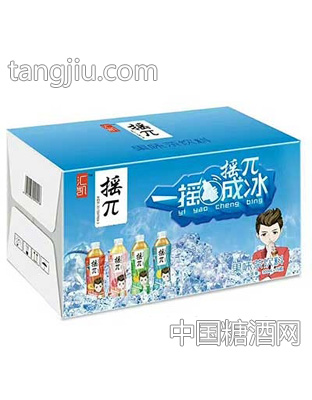 摇π一摇成冰果味茶饮料300mlx15