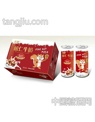 松仁牛奶240mlx12盒