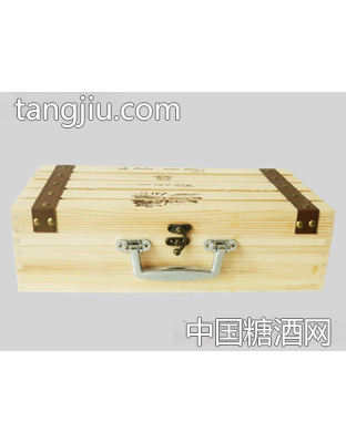 大容量实木红酒盒