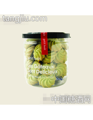 手工饼干日式抹茶