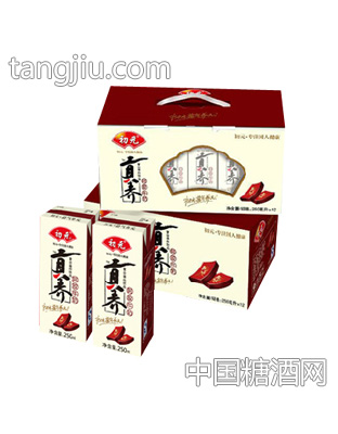 贡养阿胶牛奶250mlX12盒X6提