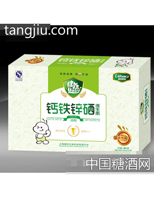 德和钙铁锌硒维生素冲剂
