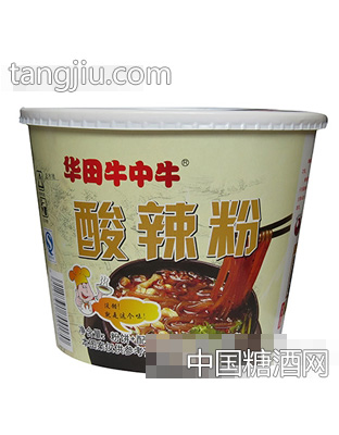 华田牛中牛酸辣粉105g