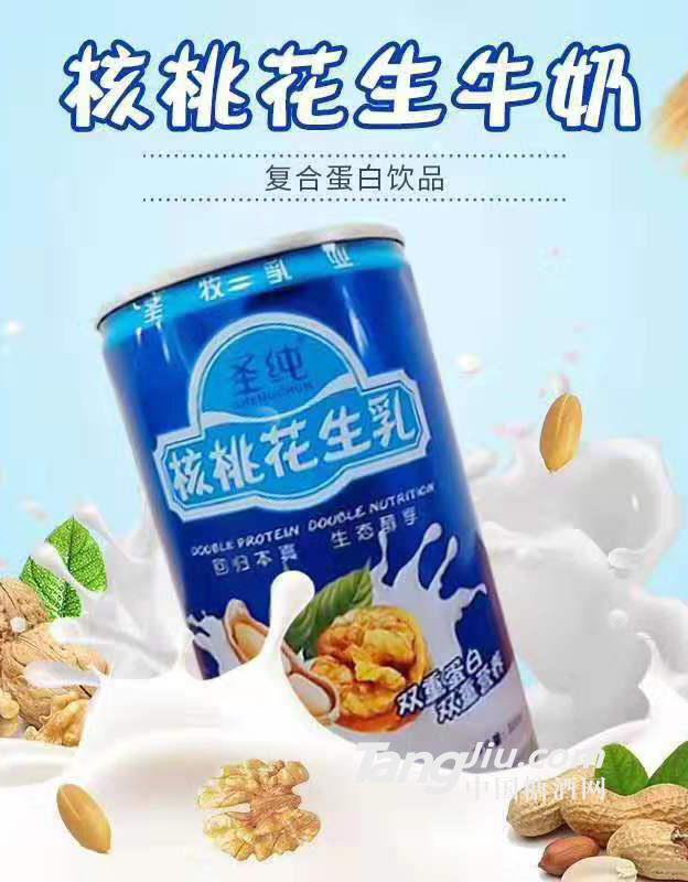 圣纯-核桃花生牛奶复合蛋白饮品