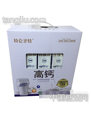 特仑圣牧高钙中老年牛奶250mlx12盒