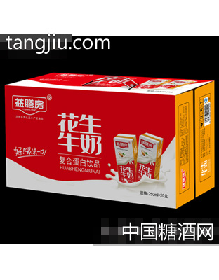 益膳房花生牛奶250ml×20盒