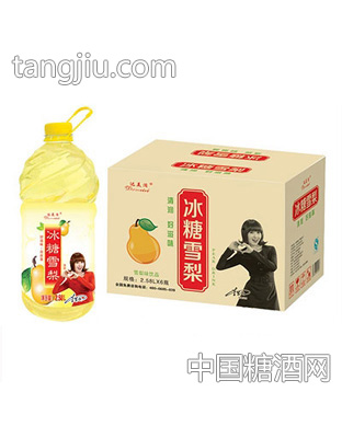 达美滋冰糖雪梨雪梨味饮品2.58Lx6瓶