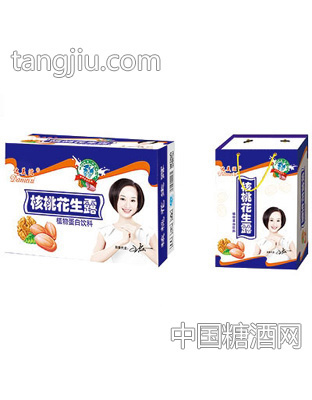 达美滋核桃花生露240mlx16(20)箱装