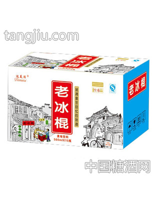 达美滋老冰棍500mlx15瓶箱装
