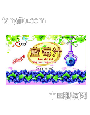 百果农悦蓝莓汁1LX6