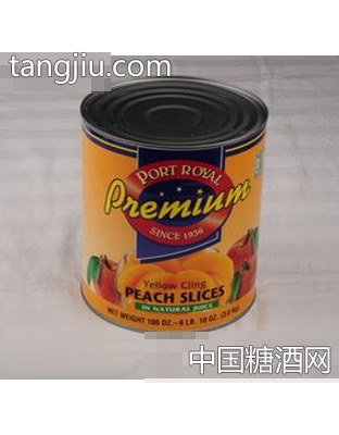 425g糖水桃条罐头