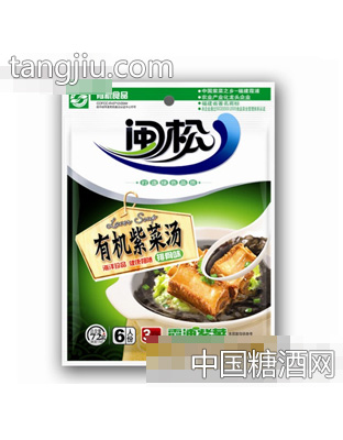 闽松排骨味—有机紫菜汤72g