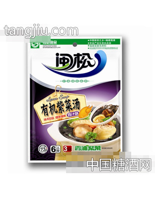 闽松鸡汁味—有机紫菜汤72g