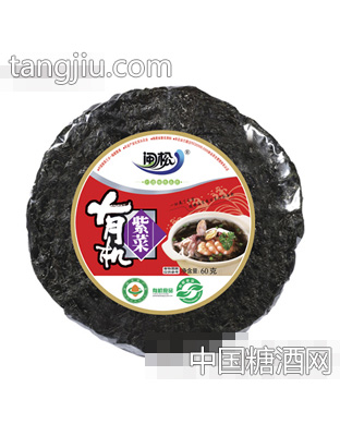 闽松60g有机圆饼紫菜