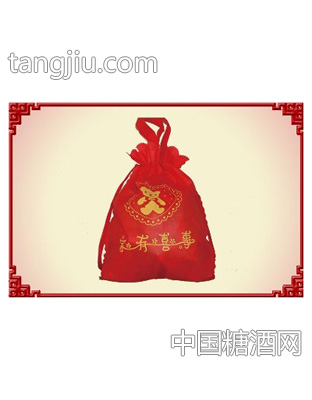 报喜红蛋喜庆丝织带
